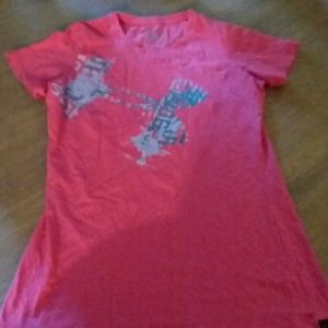 Pink Under Armour Shirt